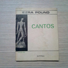 EZRA POUND - CANTOS - Virgil Teodorescu, P. Negosanu (trad.) -1983, 162 p.