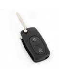 Carcasa cheie tip briceag, 2+1 butoane, Audi cu buton panica și baterie CR 2032,, Carguard