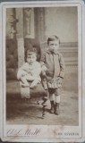 CDV vechi atelier foto MEDL Turnu Severin / copii &amp; copilarie / romanesc