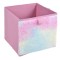 Cutie Depozitare, Model Curcubeu, Material Textil, Dimensiuni 20x20x20cm, Multicolor