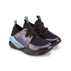 Pantofi Sport Fete Bibi Light Flow Black Holografic 32 EU