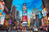Fototapet de perete autoadeziv si lavabil Times Square, New York City, 250 x 200 cm