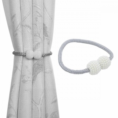 Bratara magnetica de prindere perdele/draperii, model pearls foto