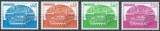 C4748 - Monaco 1979 - Preobliterate 4v. neuzat,perfecta stare, Nestampilat