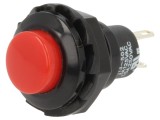 Comutator E-SWITCH acționat prin apăsare 2 poziții SPST-NO 1,5A 250VAC