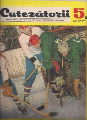 Revista Cutezatorii nr. 5 din ianuarie 1969 foto