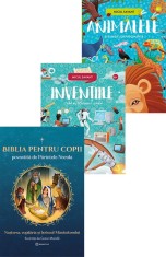 Biblia pentru copii + Pachet Micul savant - Bookzone