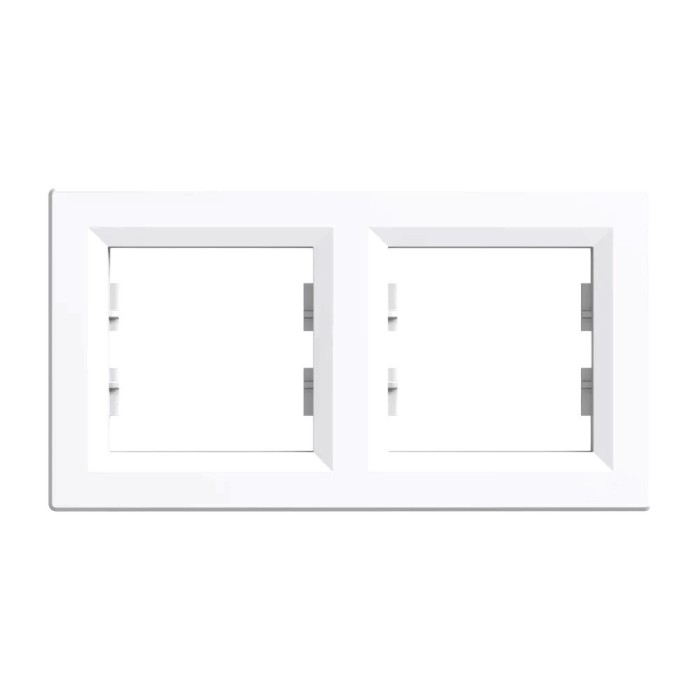 Nova cadru două orizontale alb