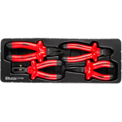 Set clesti izolati, sertar TIP A (385x150 mm) pentru dulap mobil, 1000V, 160-180 mm, 4 buc, RICHMANN EXCLUSIVE GartenVIP DiyLine foto