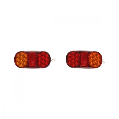 Set lampi spate camion stanga/dreapta cu LED 12V Breckner Germany foto