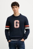 Gant pulover culoarea bleumarin, 8030264
