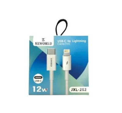 Cablu de date si incarcare USB-C to Lightning, 100 cm, JXL-282 foto