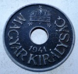 1.351 UNGARIA WWII 20 FILLER 1941, Europa