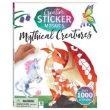Creative Sticker Mosaics: Mythical Creatures