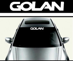 Sticker parasolar auto GOLAN (126 x 16cm) foto