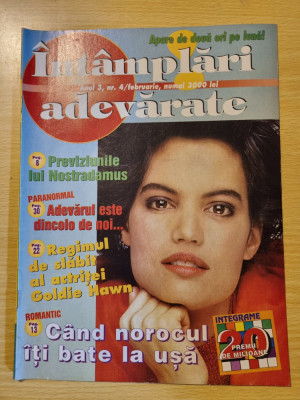 revista intamplari adevarate anul 3, nr. 4 - februarie 1999 foto