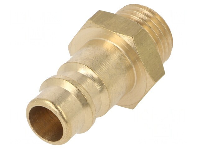Adaptor Filetat Euro Alamă 1/4&quot;
