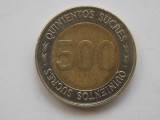 500 SUCRES 1997 ECUADOR-COMEMORATIVA, America Centrala si de Sud