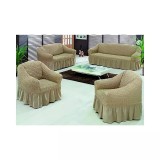 Cumpara ieftin Set 4 huse 3211, pentru canapea 3 locuri, canapea 2 locuri si 2 fotolii Bej - HSE03