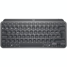 LOGITECH MX Keys Mini Minimalist Wireless Illuminated Keyboard - GRAPHITE - US INTL - 2.4GHZ/BT - INTNL, &quot;920-010498&quot; (timbru verde 0.8 lei)