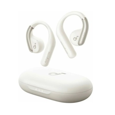 Casti Wireless pentru Sport, Bluetooth, Waterproof - Anker AeroFit (A3872G21) - White foto