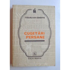 CUGETARI PERSANE , antologie de VIOREL BAGEACU, 1983