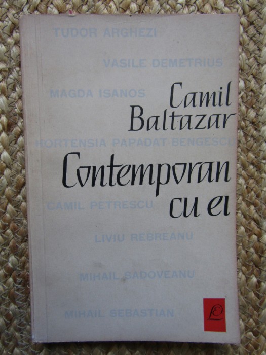 CAMIL BALTAZAR - CONTEMPORAN CU EI