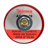 Suport masa sudura Almaz, magnetic, capacitate de ridicare 4.5 Kg, diametru 55mm, 200A