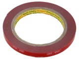 Bandă de fixare 3M acril gri 9mm x 5,5m x 0,6mm 36N/cm