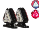 Lampa de gabarit cu LED rosu /alb , 12-24V