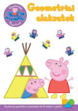 Peppa malac - Gyakorold Pepp&aacute;val! - Geometriai alakzatok - Gyakorolj geometriai alakzatokat &eacute;s form&aacute;kat rajzolni!