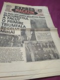 ZIARUL EXPRES MAGAZIN NR.17/29 APRILIE - 6 MAI 1992 PASTE TRIST PENMTRU ILIESCU