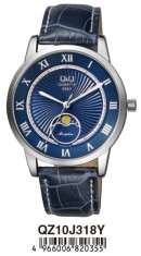 Ceas Barbati, Q&amp;Q by Citizen, Moonphase QZ10J318Y - Marime universala