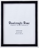 Rama foto Handicrafts Home, lemn, negru, 20 x 25 cm