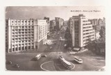 RF45 -Carte Postala- Bucuresti, Bdul G-ral Magheru, circulata 1962