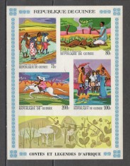Guineea.1968 Basme si povesti africane-Bl. MG.17