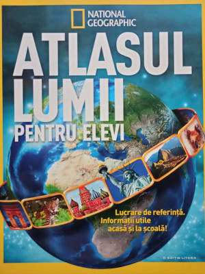 Martha Sharma - Atlasul lumii pentru elevi (editia 2016) foto