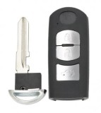 Set 2 bucati - Carcasa cheie Topautochei&amp;#174; compatibila cu Mazda 3 5 6 CX-5 CX-7 CX-9 3 butoane lamela TIP 2