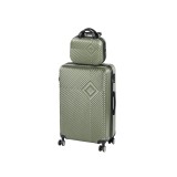 Set de valize cu roți TraveLux Pro V, verde ulei