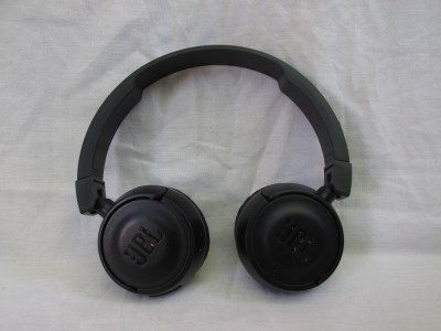 Casti JBL T450BT, Bluetooth, On-ear, Microfon, negru foto