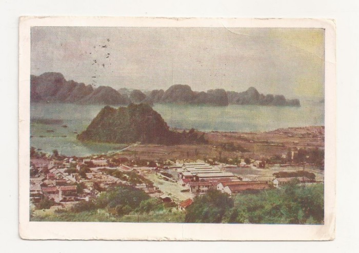 FG3 - Carte Postala - VIETNAM - Hongai Coal Mine, circulata 1962