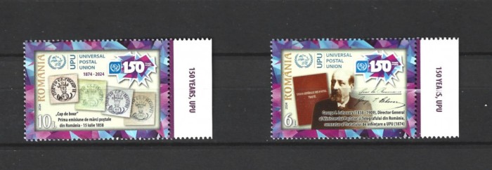 ROMANIA 2024 - UPU - 150 DE ANI, MNH - LP 2489