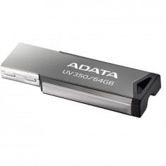 USB Flash Drive ADATA 64GB, UV350, USB 3.2, Gri