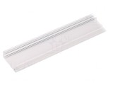 Profil aluminiu pentru module LED albă L 1m WIDE24 de suprafață