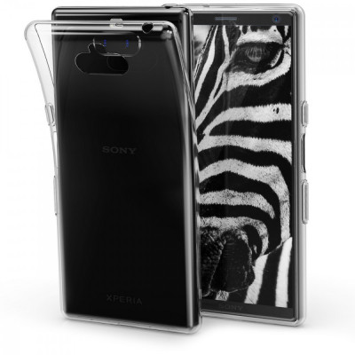 Husa pentru Sony Xperia 10, Silicon, Transparent, 47999.03 foto