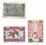 Algeria - Marci diverse (3 buc.), 1970-1972 - valori obliterate