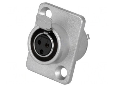 Soclu XLR Mini Mamă 3 Pin foto