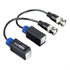 Video balun pasiv HD pentru camerele HDCVI, HDTVI, AHD (set 2 buc.) UTP101P-HD