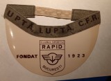 Rapid Bucuresti Cozoroc vechi de colectie &rdquo; lupta CFR &rdquo;