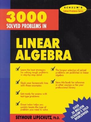 3,000 Solved Problems in Linear Algebra foto